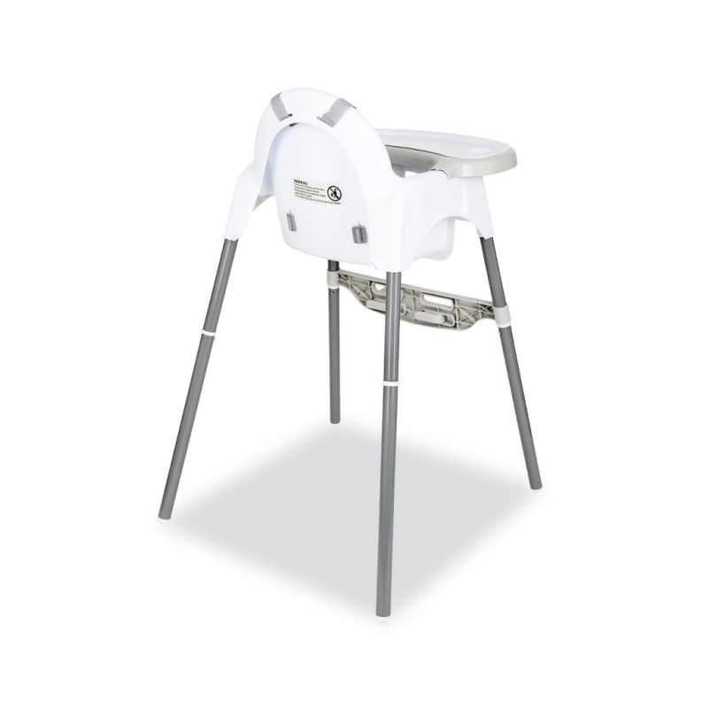Krzesełko do karmienia białe KRZSA-02